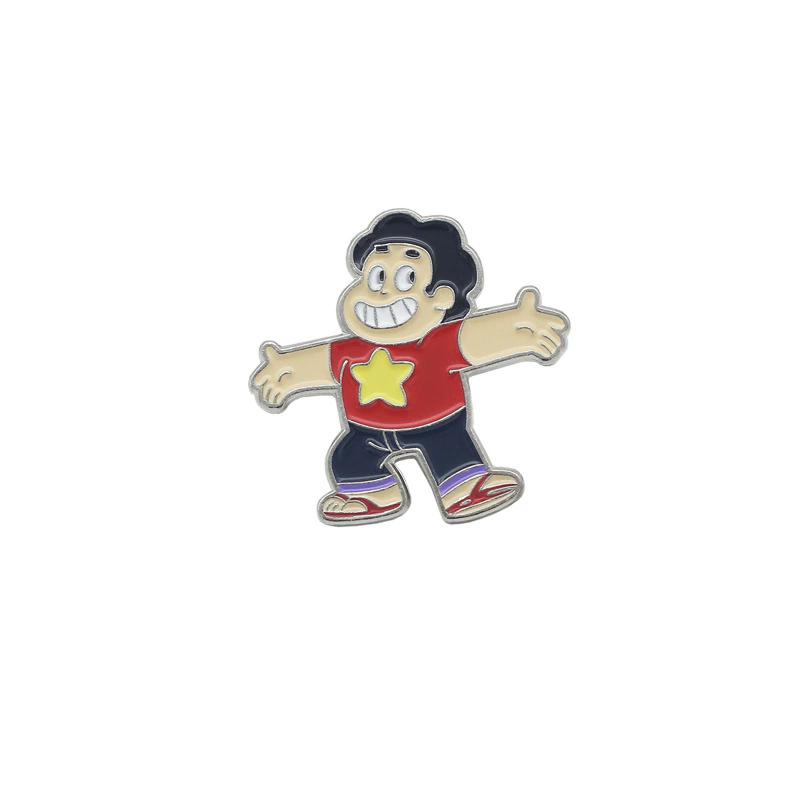 Cute Duck Anime Enamel Pins Funny Book Coffee Metal Brooches Collect Lapel Badges Men Women Fashion Backpack Decoration Gift C4G