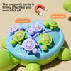 Tortoise Magnetic Tic Tac Toe Game For Kids Educational Interactive Toy