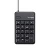 Elecom Numeric Keypad Wired Membrane M Size with USB Port Highly Durable 10 Million Times Black TK-TCM012BK