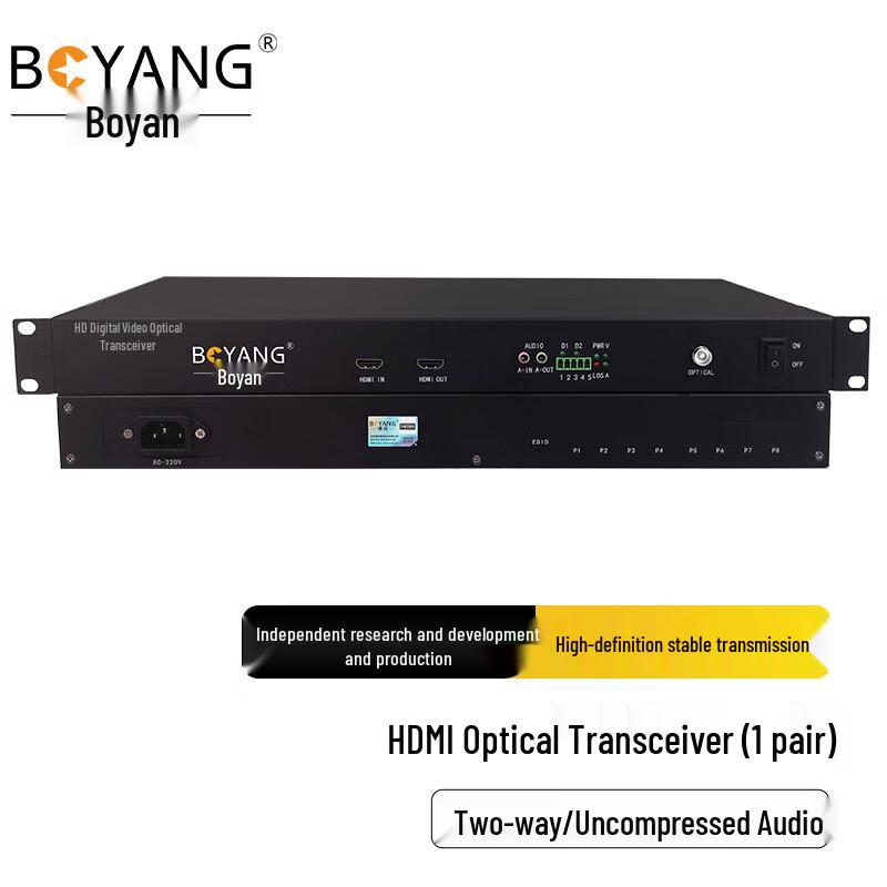 Boyang HDMI & Multi-Service Glasfaser-Transceiver
