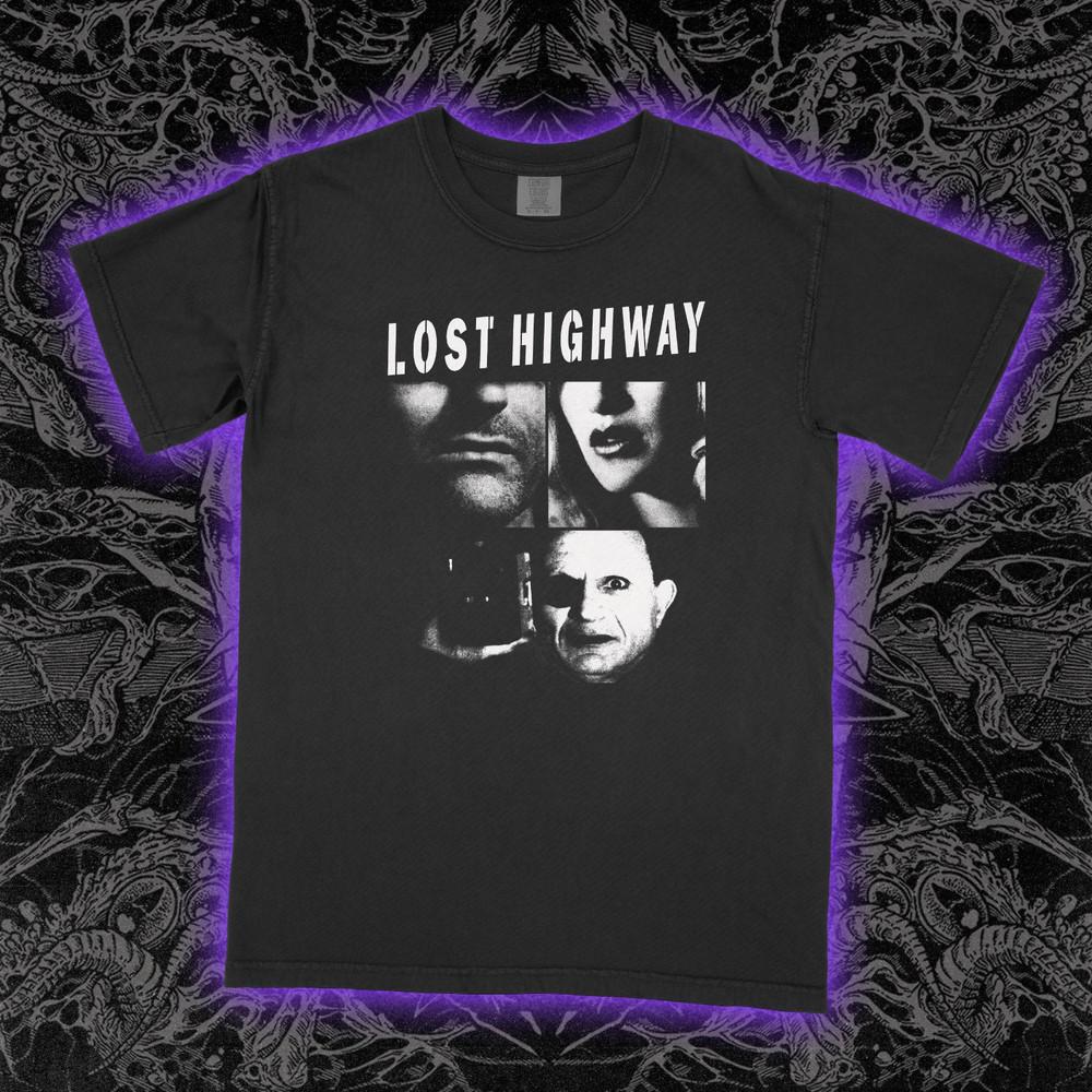 Lost Highway T-Shirt David Lynch Movie Graphic Tee Cult Classic Noir Unisex