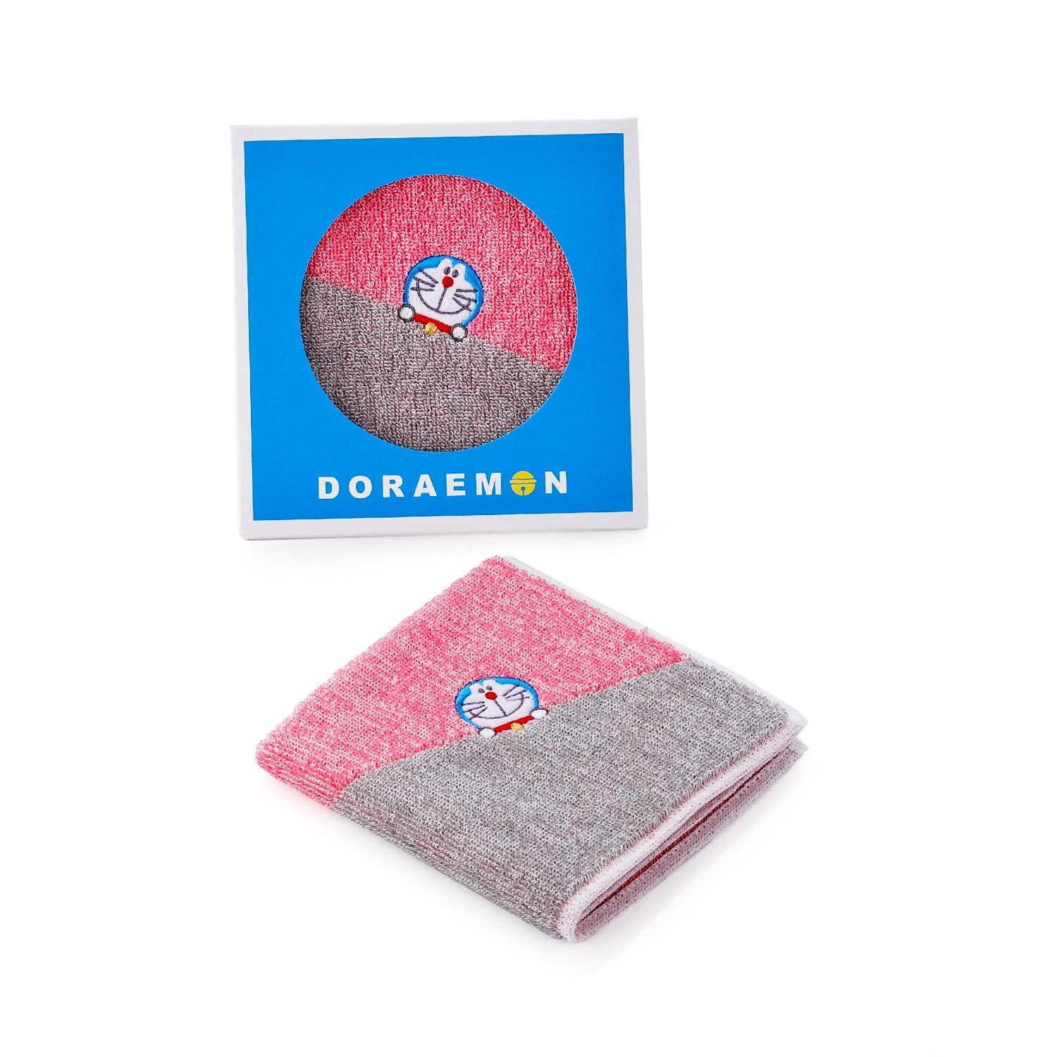 

Towel Museum Mirai Doraemon Line Towel 25 x Handkerchief, Pink, Approx. 25cm, 21-2620100 розовый