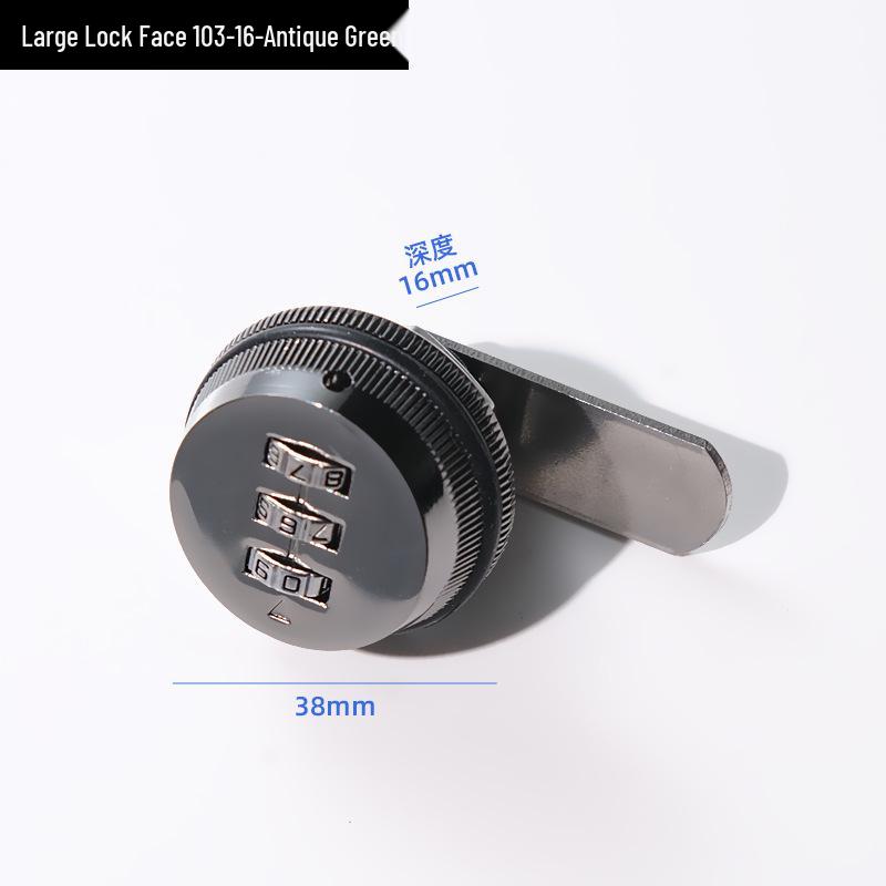 Cross-Border Mechanical Password Tongue Lock for Cabinets and Mailboxes