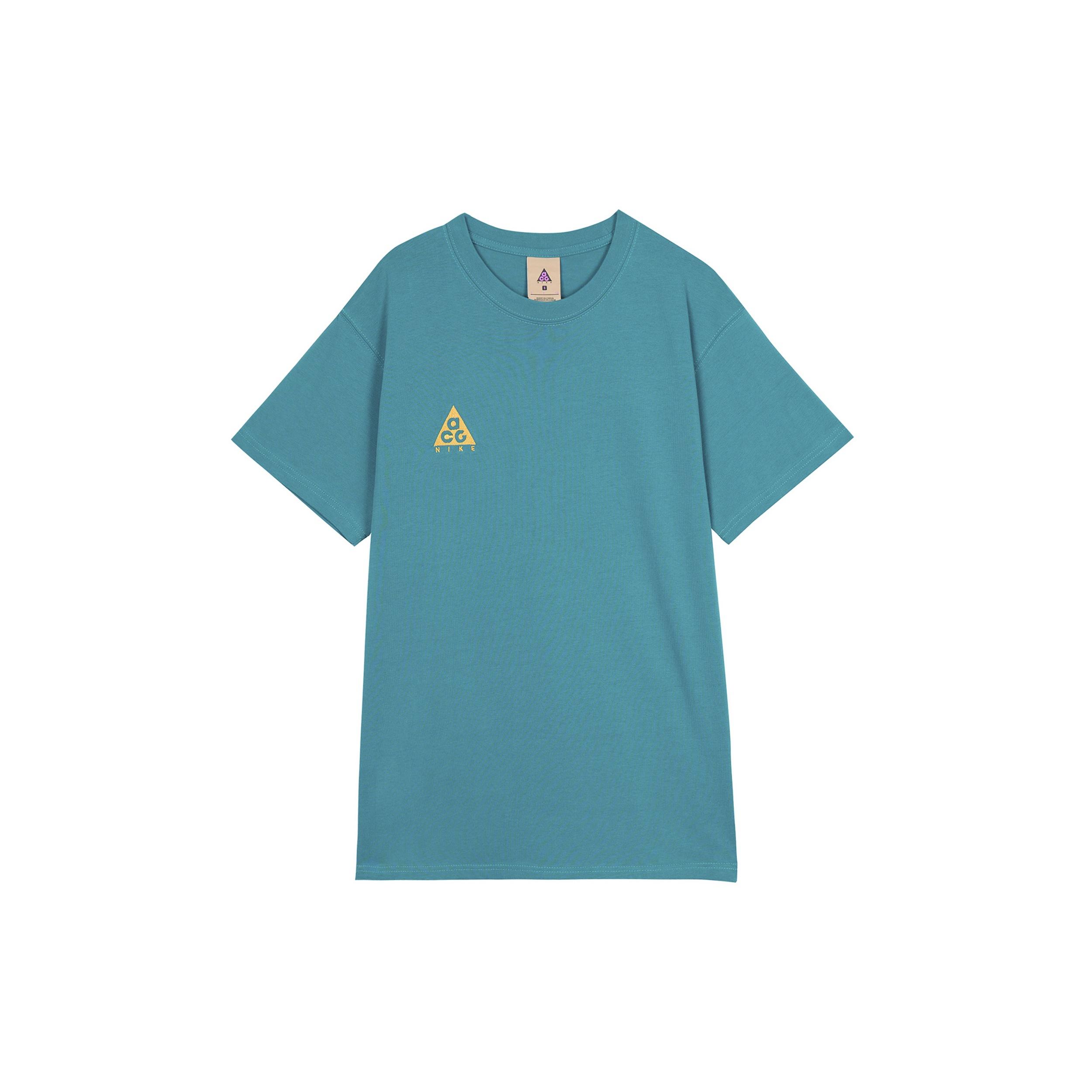 Nike ACG Small Logo Casual Short Sleeve Green Men s BQ7343-379 XS