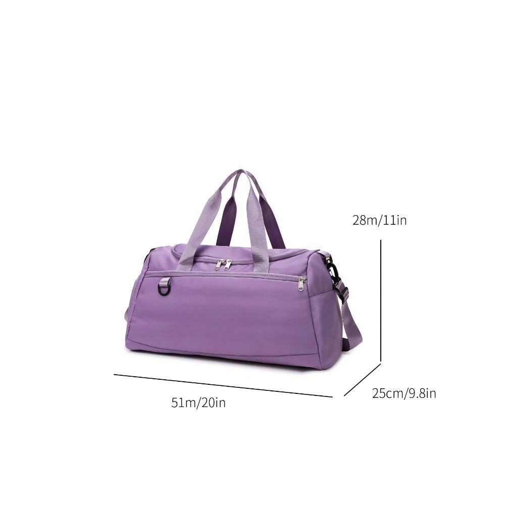 New large-capacity travel bag with shoe compartment can store dry and wet separation fitness bag leisure travel bag