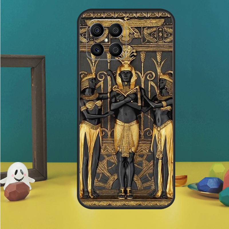 

Египетский Фараон Настенная роспись Чехол Для Honor X9a X8a X8b X9b X9c X8 X9 50 70 90 Lite Honor 200 Lite Magic 7 5 6 Pro Чехол Honor Magic7 Lite