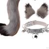 Ears Headband And Tail Costume Kit, Hairpin for , Fancy Dress, Cosplay, Unisex, Kids &