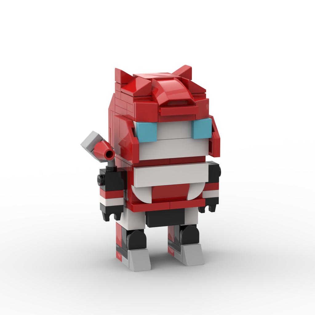 *Transform Auto Robot Brickheadz * Star Scream Jazz Prime DIY Enlighten MOC Block Brick set,Compatible With