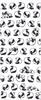 Miyamoto Towel Miyamoto Kenema Made In Japan Tenugui Hand 35 X Panda and 50031 Chū-dyed Towel, 90cm, Baby,