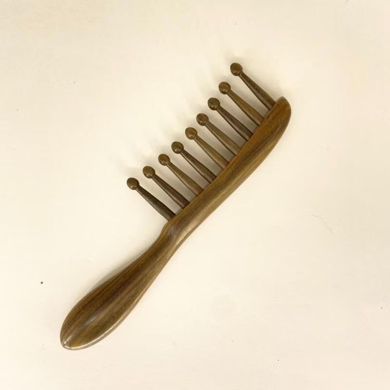 Green Sandalwood Massage Hair Comb
