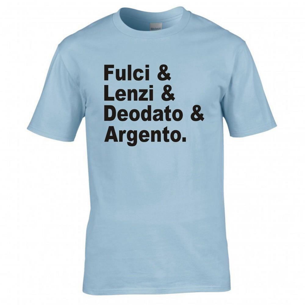 Cult Movie Italian Horror Directors List Tshirt 2XL