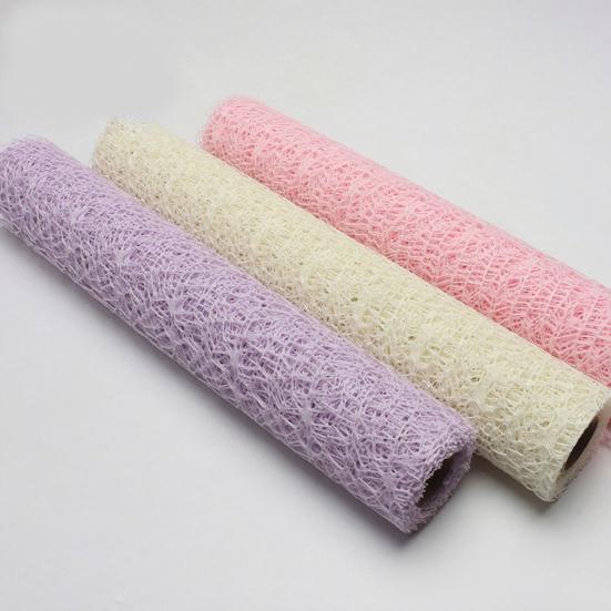 Flower Wrapping Paper Jacquard Hollow Net Wrapper For Bouquet Packaging Flower Packaging