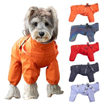 Capas de Chuva para Cães de Estimação Adequadas para Cães Grandes Médios e Pequenos Roupas Corta-vento e Impermeáveis Capa de Chuva para Cachorrinhos