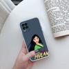 Princess Mulan Transparent Phone Case for Motorola Moto Edge 20 30 40 50 S30 Fusion Ultra Pro Neo Lite