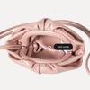 Dumpling Bags for Women Clutch Purses,Slings Bag Soft Pu Leather Cloud Handbag Ruched Shoulder Bag