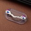 Magnetischer Brillenhalter für Sonnenbrillen Abzeichen Hängender Headset-Anstecker Langlebiger Haken Mehrzweck-Magnetclip Für Brillen Abzeichen