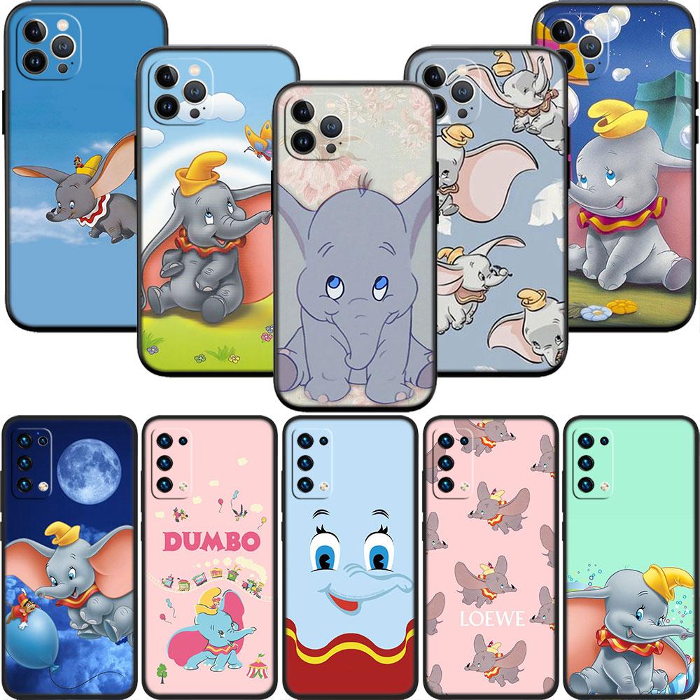 CJ38 Disney Dumbo Phone Case for Samsung Galaxy M06 M15 M16 M35 M55 M56 A36 A42 A50 A50S A51 A52 A32 A33 A05 A05S A06 A16 A20