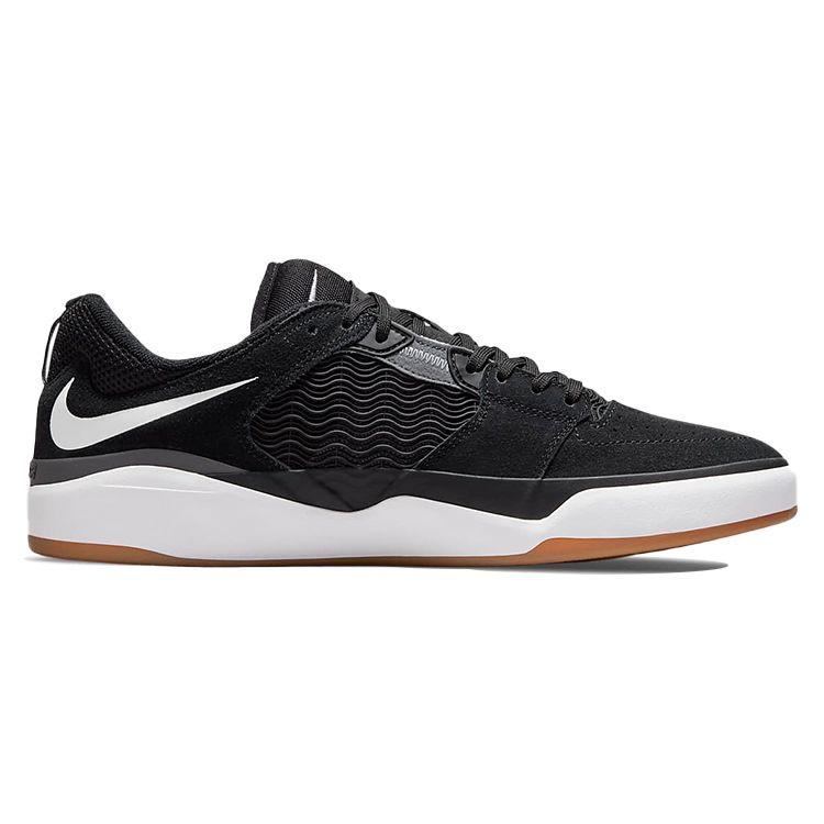 Nike Ishod Wair SB Black White Unisex Sneakers Dark-Grey DC7232-001