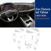 TPU Protective Film for Chevrolet Tahoe 2025-2027 Interior Anti-Scratch Transparent Self-Healing Sticker