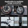 ROCKBROS Bicycle Lock Portable Anti-theft Bike Cable Lock with Keys Zinc Alloy Motorcycle Scooter MTB Road Round Cycling Lock