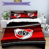 3pcs Football Team (31) Design Cover Set - HD Printed Bedding with 1 Cover and 2 Pillowcases - Perfect for Home and Dorm Decor