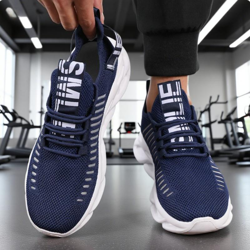 

Мужские повседневные кроссовки для бега Дышащие легкие кроссовки Уличная сетчатая спортивная обувь Атлетическая обувь для бега трусцой и ходьбы Tenis Masculino 37