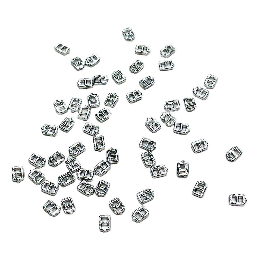 1.5mm 4 Colors Stuffed Toys Belt Buttons Doll Bags Accessories Diy Dolls Buckles Tri-glide Buckle