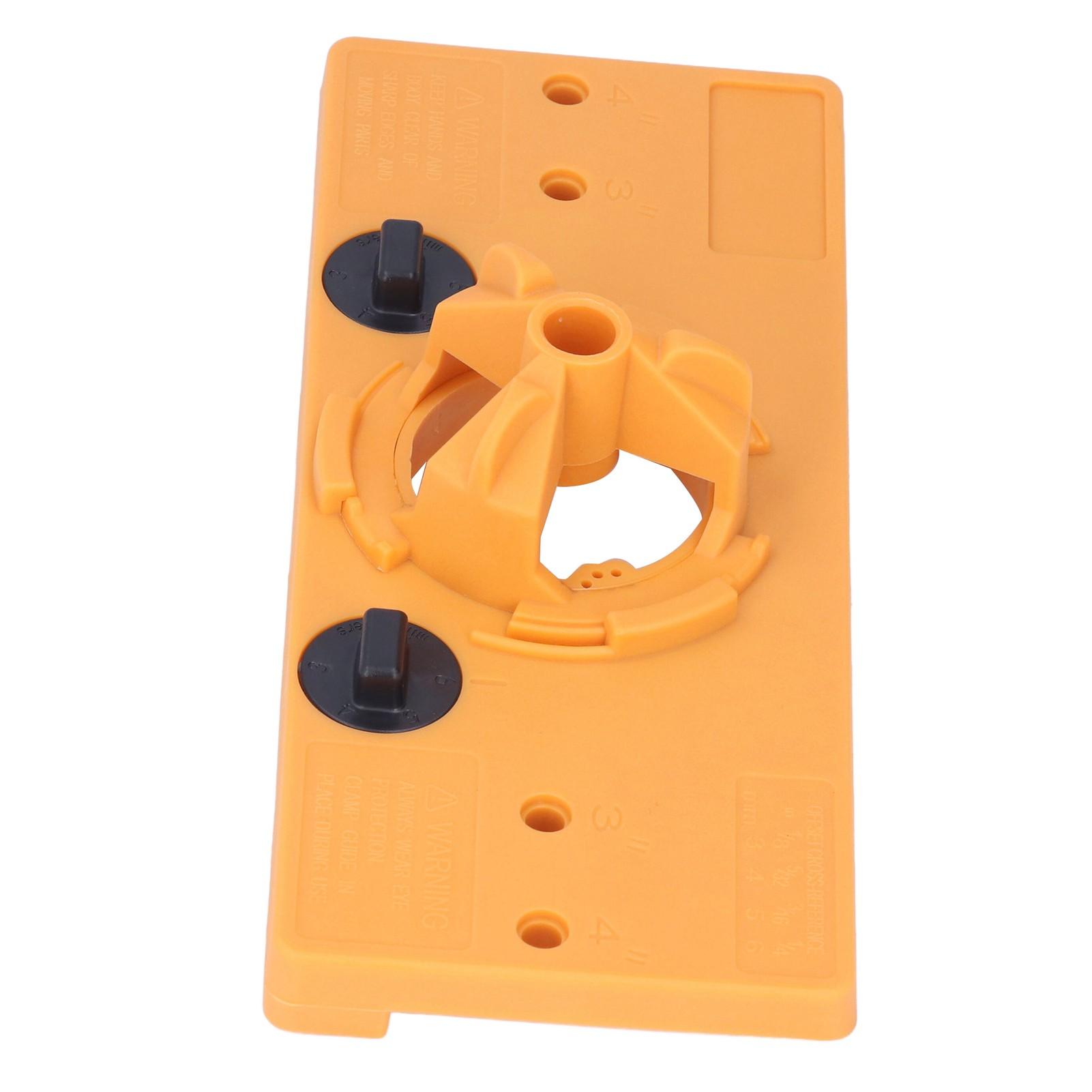 

35 мм Кондуктор для сверления отверстий под петли Набор фрез для сверления Деревообработка Пробивка Сверление ЛокаторЖелтый