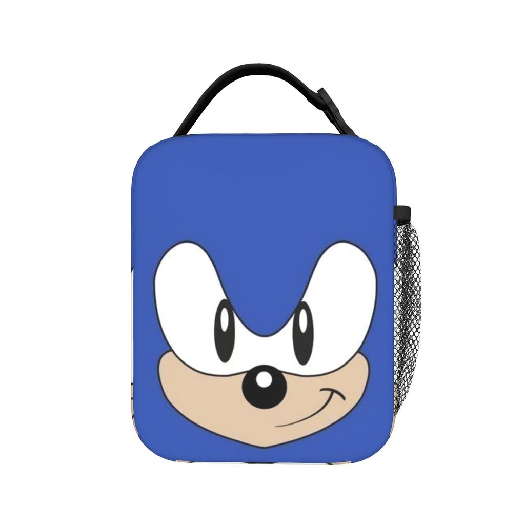 Sonices Face Insulated Lunch Bag for Men Women Food Container Portable Thermal Cooler Lunch Boxes For Work