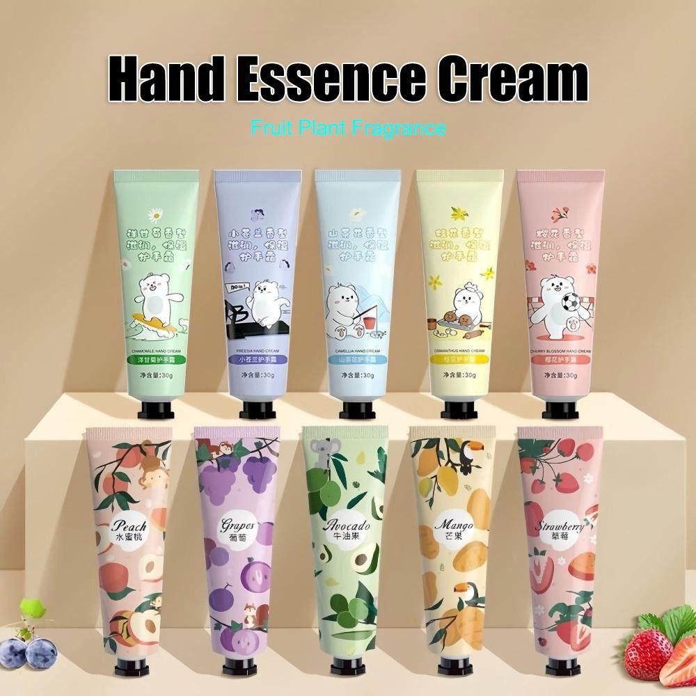 Fruit Plant Fragrance Hand Cream Anti Dry Hands Repair Hand Lotion Fast Absorbing Non Greasy Moisturizing Hand Care Cream