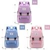 Kids School Backpack For Boys And Girls With Lightweight Nylon Material And Cushion Straps For Classroom Use