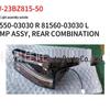 Toyota 2023 BZ3 Outer Tail Light Assembly (81550-03030 R / 81560-03030)
