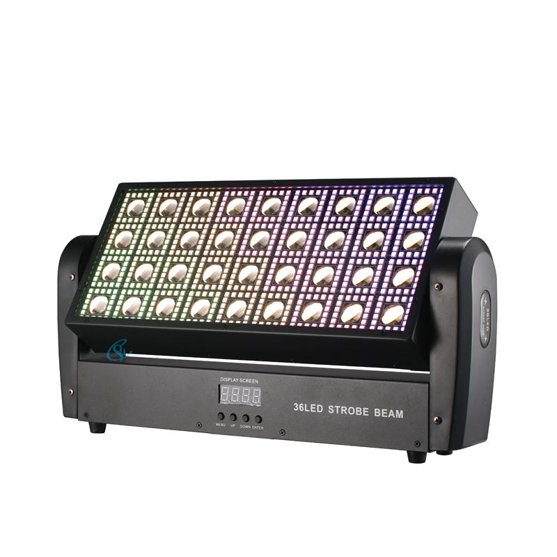 LED 200W Beam Strobe Lights Stage Washing Moving Head Lighting With Warm White Effect DMX512 For DJ Disco Bar Party