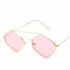 XaYbZc Polygonal Sunglasses Female Male Clear Color Summer Accessories Driving Sun Eyewear UV Protection 400 Protection Eyewear