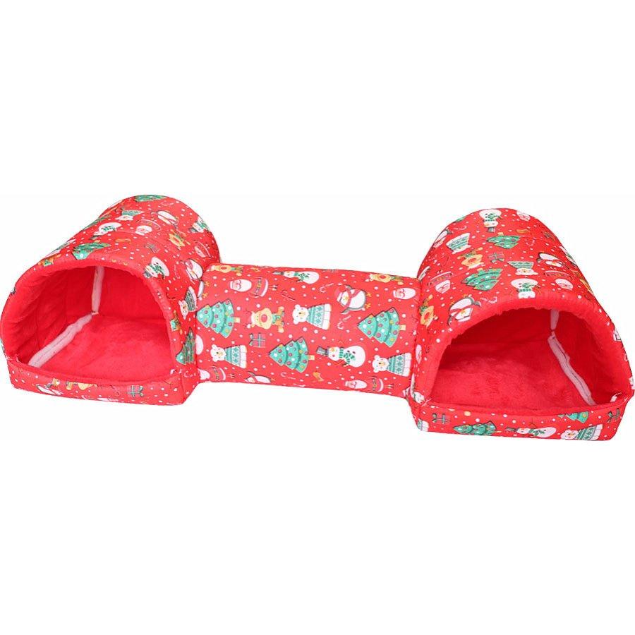 Hamster Rodents Hideaway Toy Gerbil Bed Hideouts Pet Tunnel Cave for Ferrets Hamster Guinea Pigs Sleeping Hideaway Tube