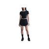 Fashionable Comfortable Versatile Skin-Friendly Mid-Waist Casual Shorts Women Shorts Black HJ0319-010