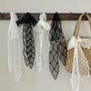 Multi-Functional Lace Scarf Pastoral Bandana Scarves Fashion Fairy Hair Tie  for Women Girls