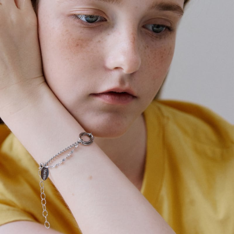 MERRYMOTIVE Various Motif Chain Bracelet