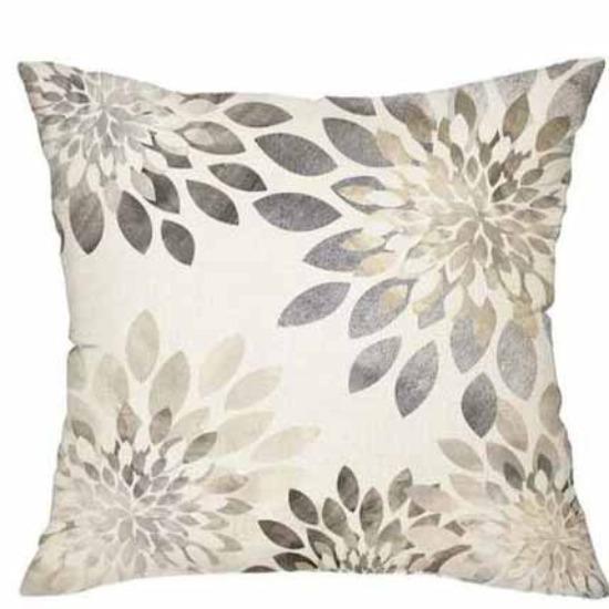 New Retro Geometric Plant Pillow Cover Linen Car Cushion Home Sofa Pillow Cover Premium Durable Quality Useful