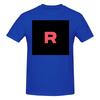 Funny Letter R Team Rocket Logo Unisexs Printed TShirt Unisex T shirtAnime