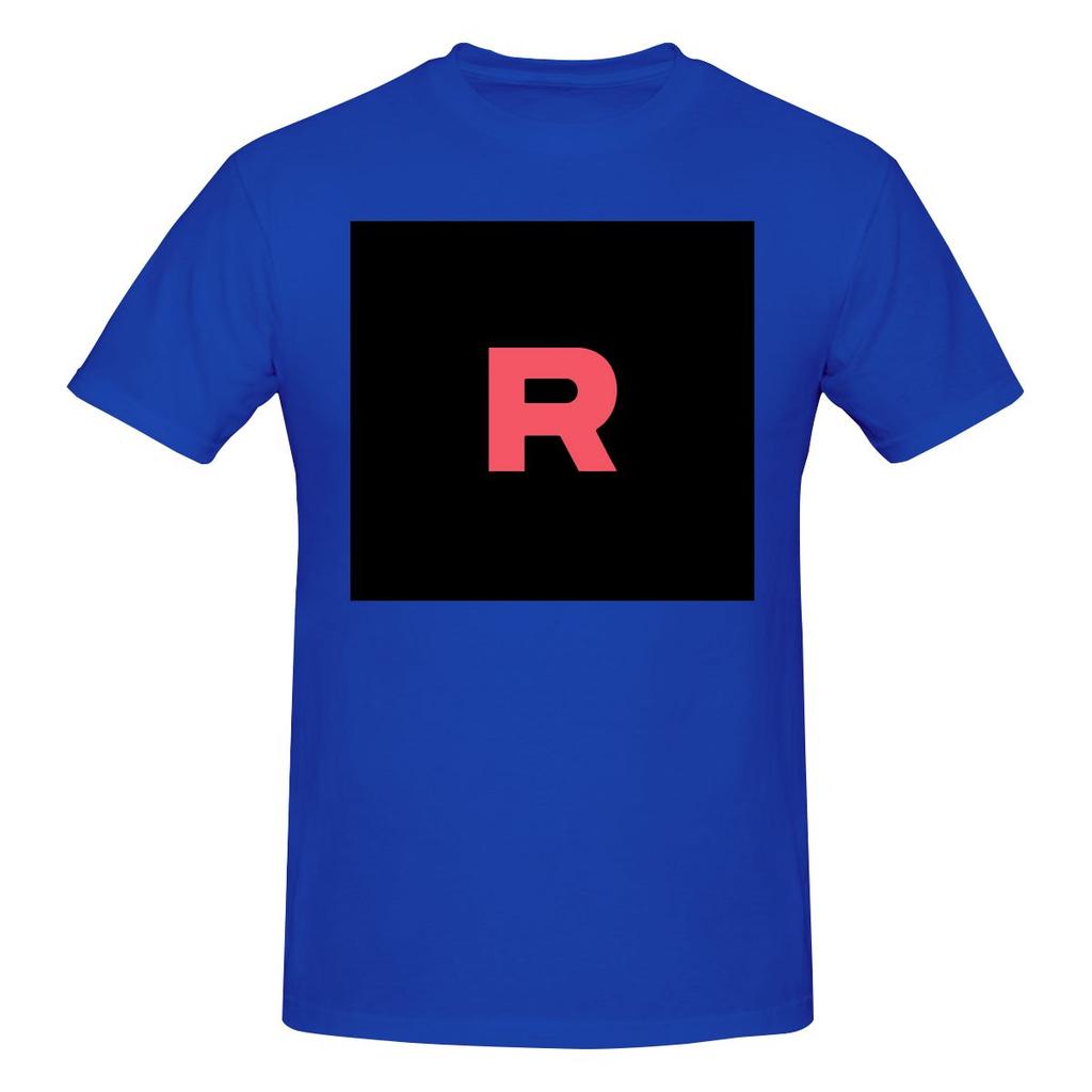 Funny Letter R Team Rocket Logo Unisexs Printed TShirt Unisex T shirtAnime