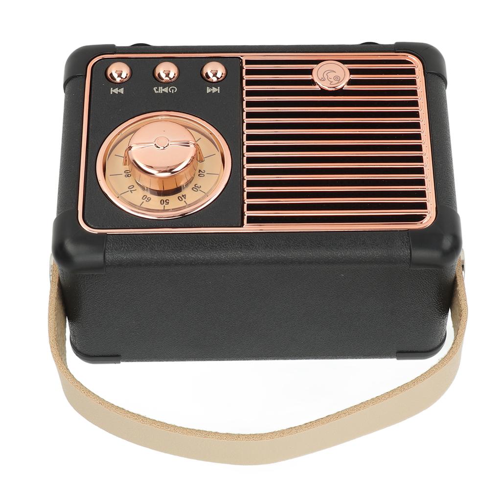 Retro Bluetooth Speaker Vintage Decor Old Fashion Style Mini Portable Wireless Speaker for Kitchen