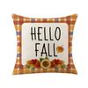 Autumn Pumpkin Harvest Pillow Cover Home Living Room Sofa Cushion Cover Bedroom Cushion Cover