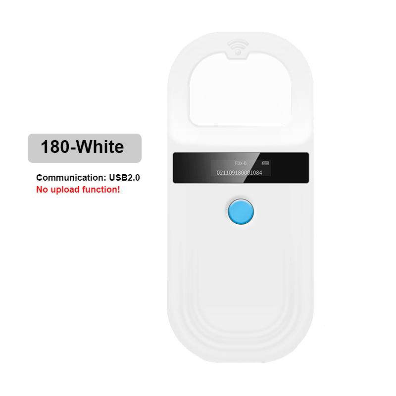 

134,2 кГц RFID-зчитувач для тварин, 15 цифр, 125 кГц, сканер ідентифікації домашніх тварин EMID FDX-B ISO 11784/85, реєстрація мікрочіпів для корів-риб-собак