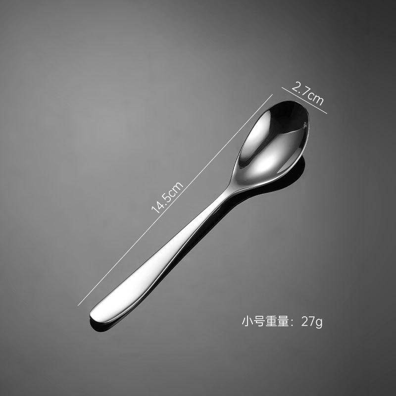 304 Stainless Steel Knives, Forks, Spoons, Crescent Moon Series Hotel Western Tableware, Steak Knives and Forks, Heavy and Titanium-plated Spray Paint