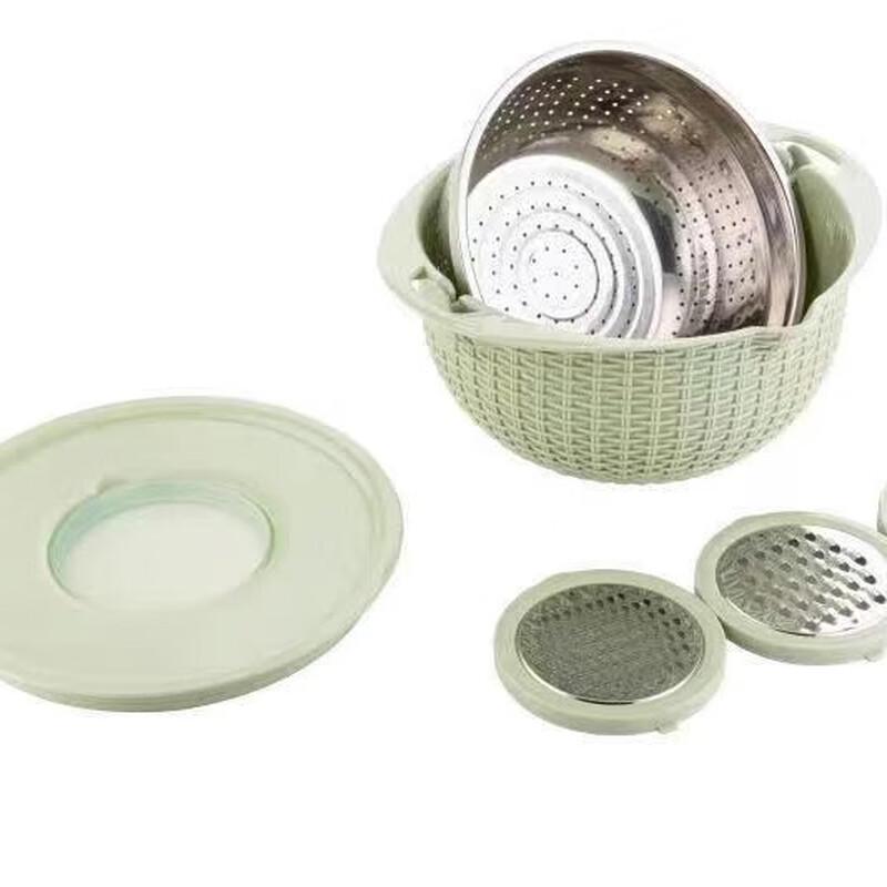 LISM Rotatable Double-Layer Drain Basket