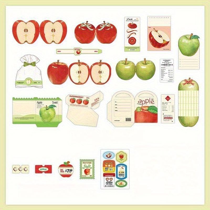 1PC Notebook material package Fresh store second bomb Creative fun DIY small mechanism notebook decoration collage paper