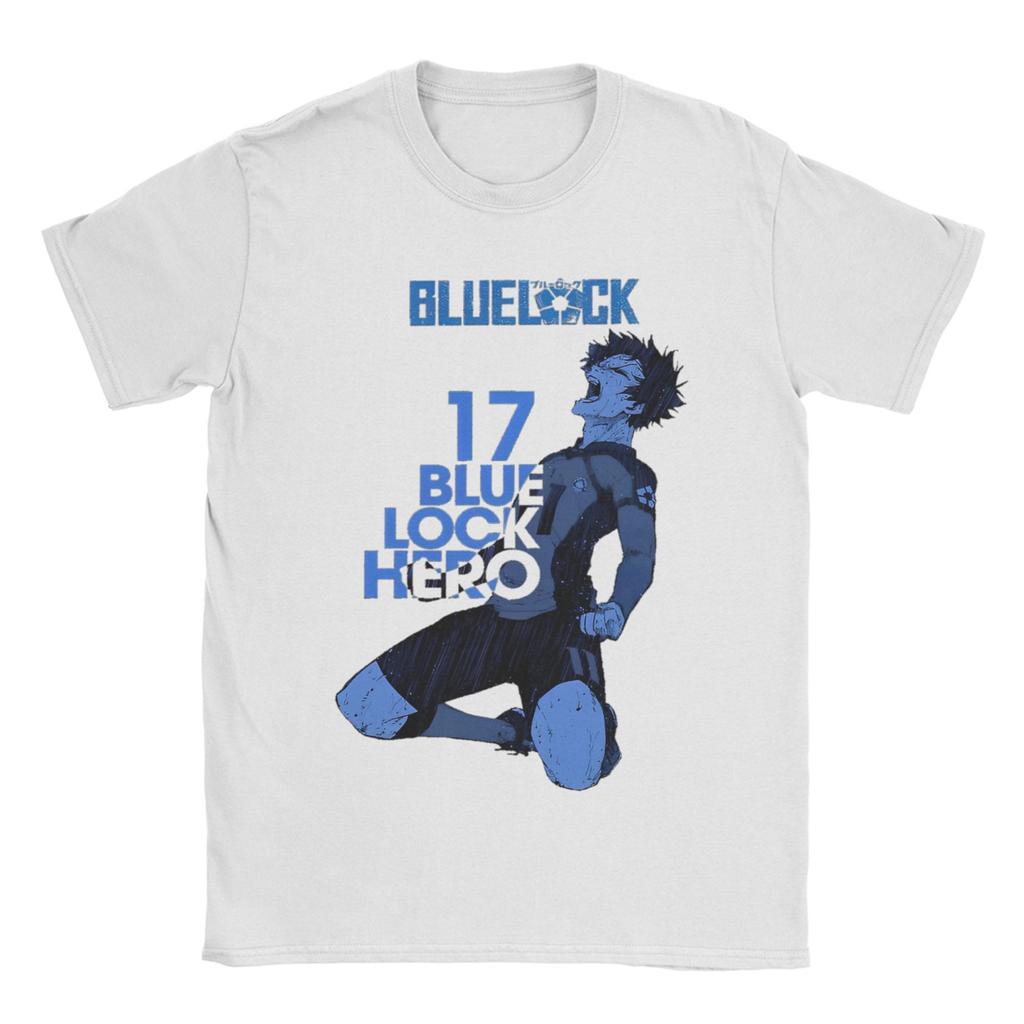 Michael Kaiser Blue Lock  Tee Shirt for Men Women Print T Shirts Manga 100% Cotton Clothes