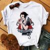 Summer Kawaii Princess Cotton T-Shirt Tops Harajuku Cartoon Graphic Tees Cute T-shirt Blouses Unisex