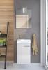 Gloss Wall-Mounted Bathroom Cabinet with Sink Small